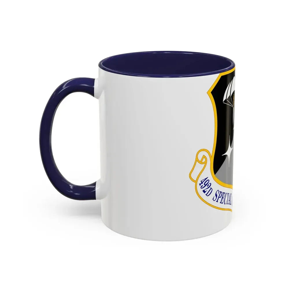 492 Special Operations Wing AFSOC (U.S. Air Force) Accent Coffee Mug - Go Mug Yourself