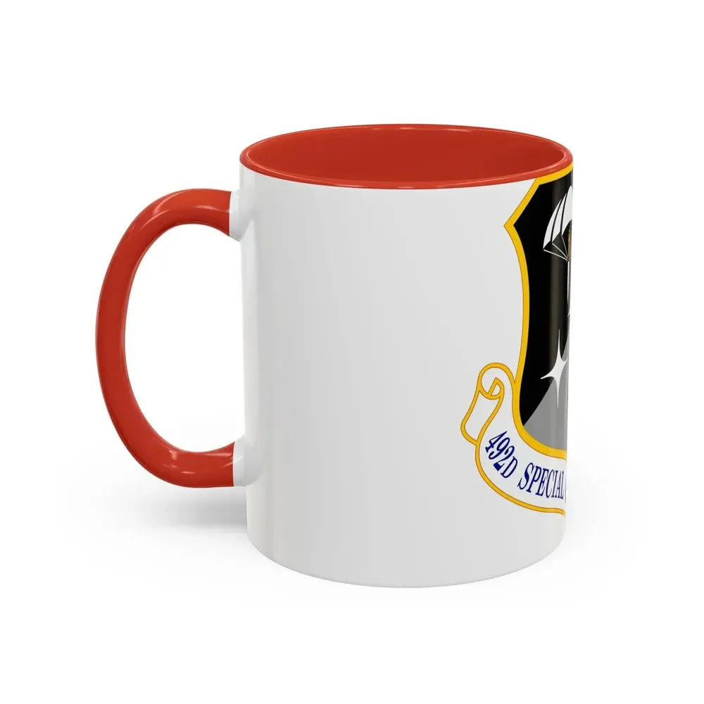 492 Special Operations Wing AFSOC (U.S. Air Force) Accent Coffee Mug - Go Mug Yourself