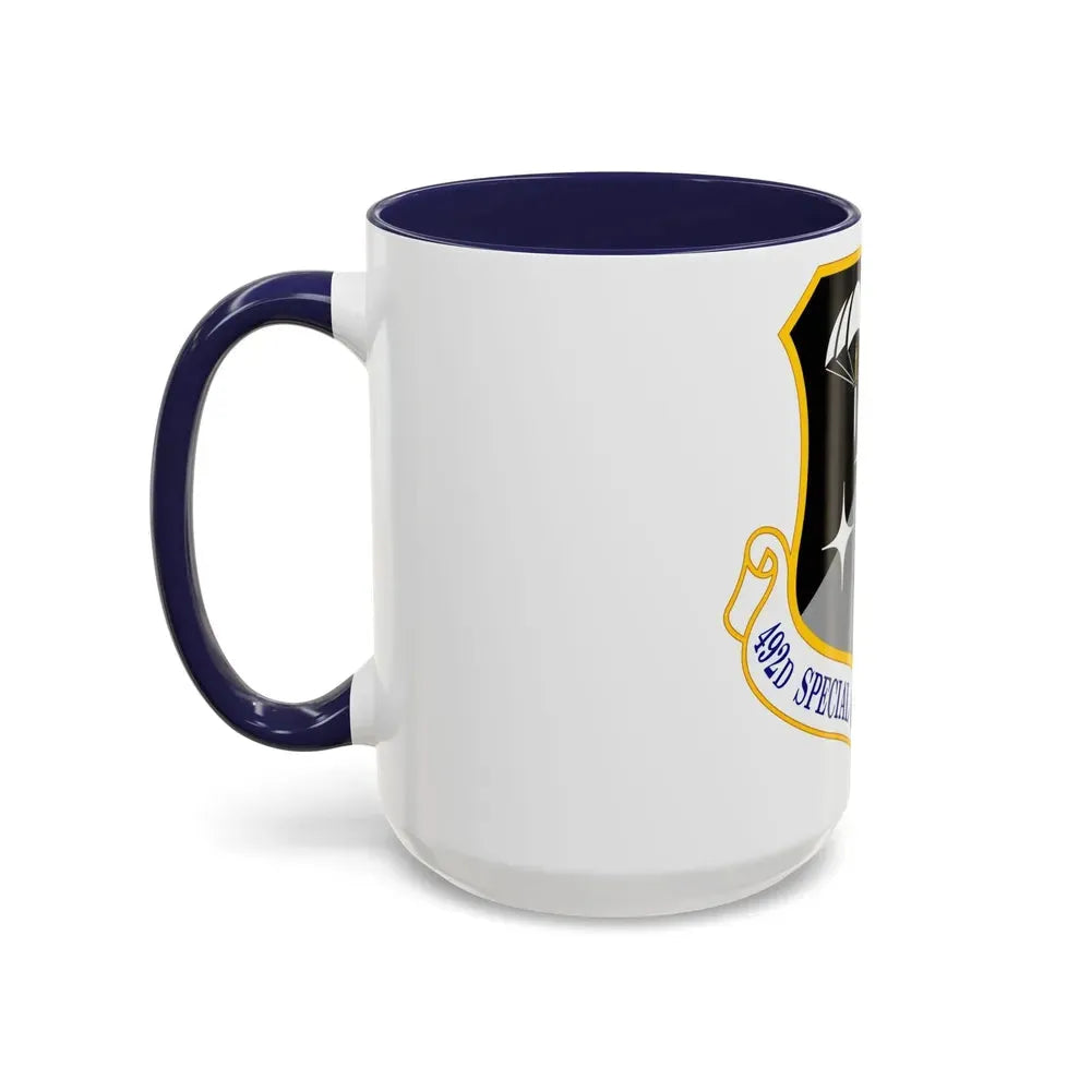 492 Special Operations Wing AFSOC (U.S. Air Force) Accent Coffee Mug - Go Mug Yourself