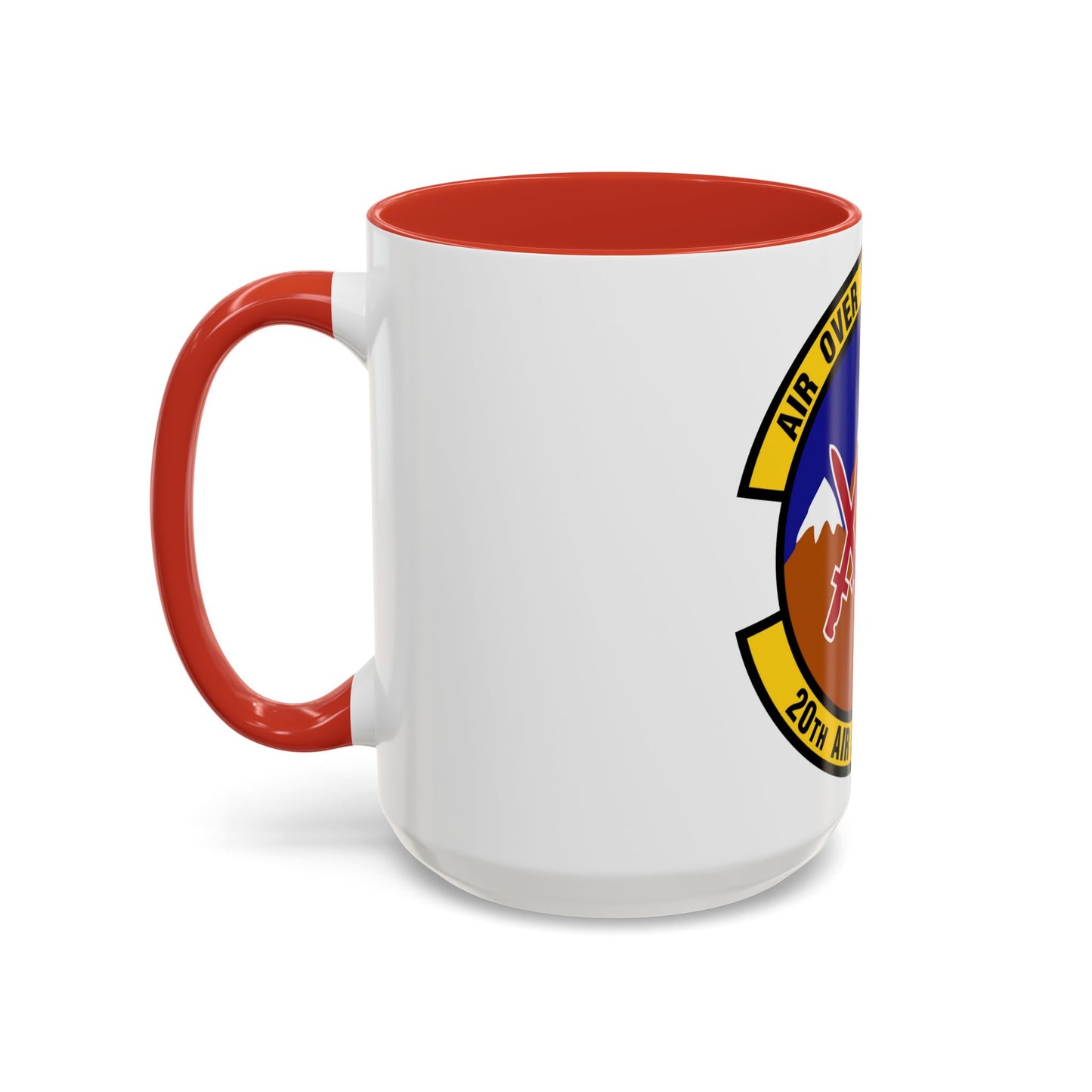 20 Air Support Operations Squadron ACC (U.S. Air Force) Accent Coffee Mug