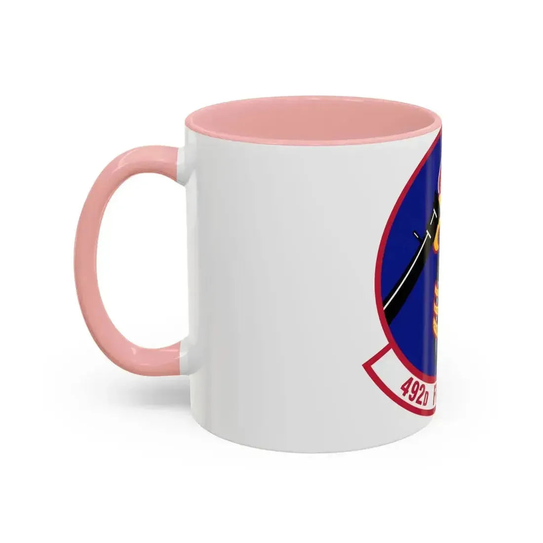492d Fighter Squadron (U.S. Air Force) Accent Coffee Mug - Go Mug Yourself