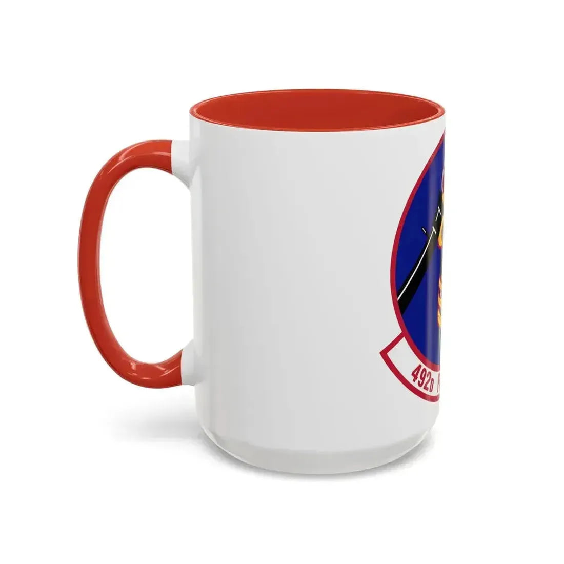 492d Fighter Squadron (U.S. Air Force) Accent Coffee Mug - Go Mug Yourself