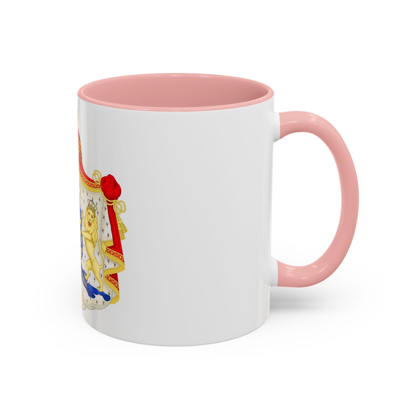 Royal coat of arms of the Netherlands (1815-1907) - Accent Coffee Mug