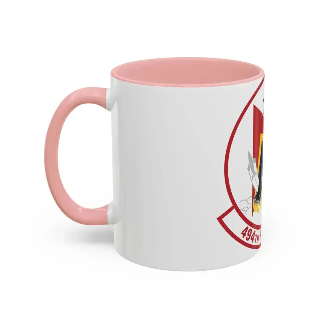 494th Fighter Squadron (U.S. Air Force) Accent Coffee Mug - Go Mug Yourself