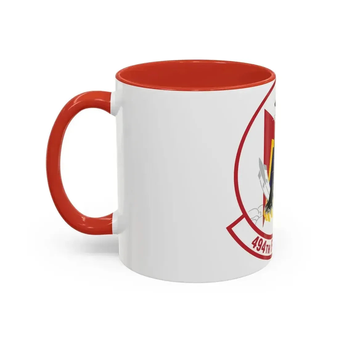 494th Fighter Squadron (U.S. Air Force) Accent Coffee Mug - Go Mug Yourself