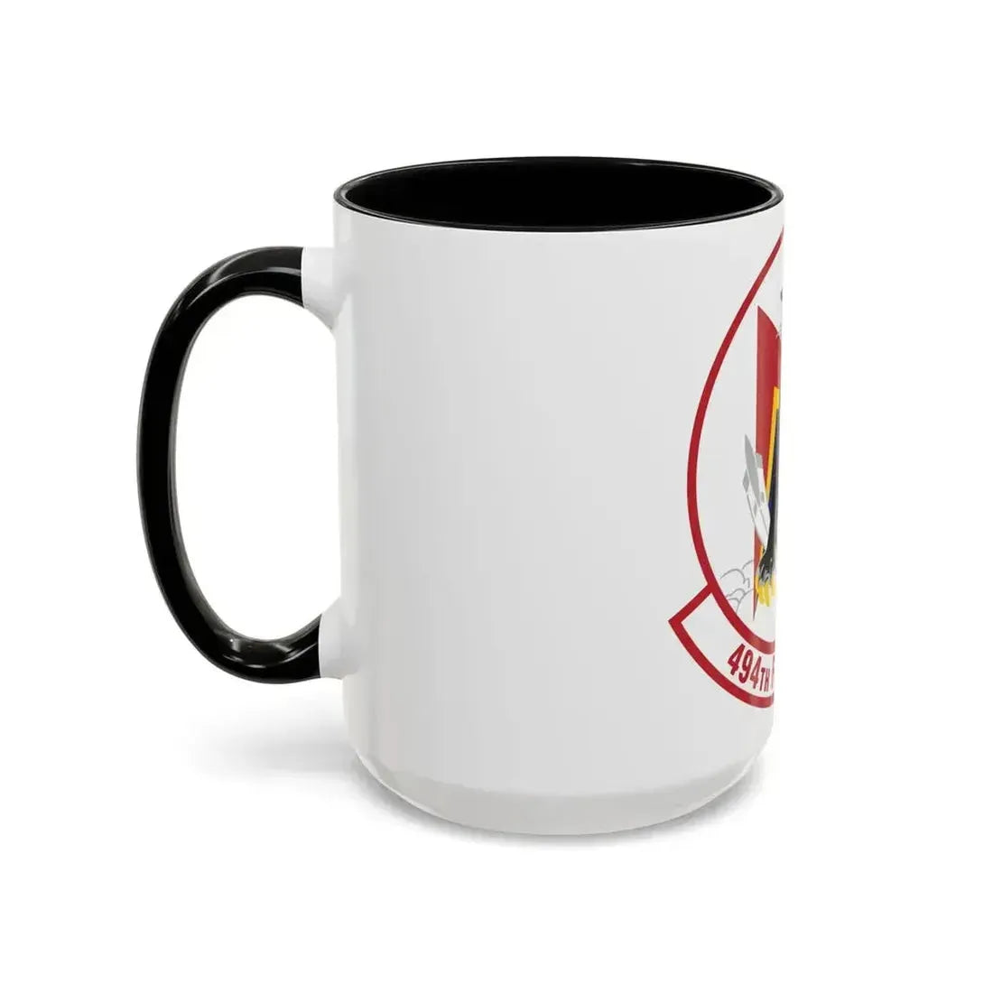 494th Fighter Squadron (U.S. Air Force) Accent Coffee Mug - Go Mug Yourself