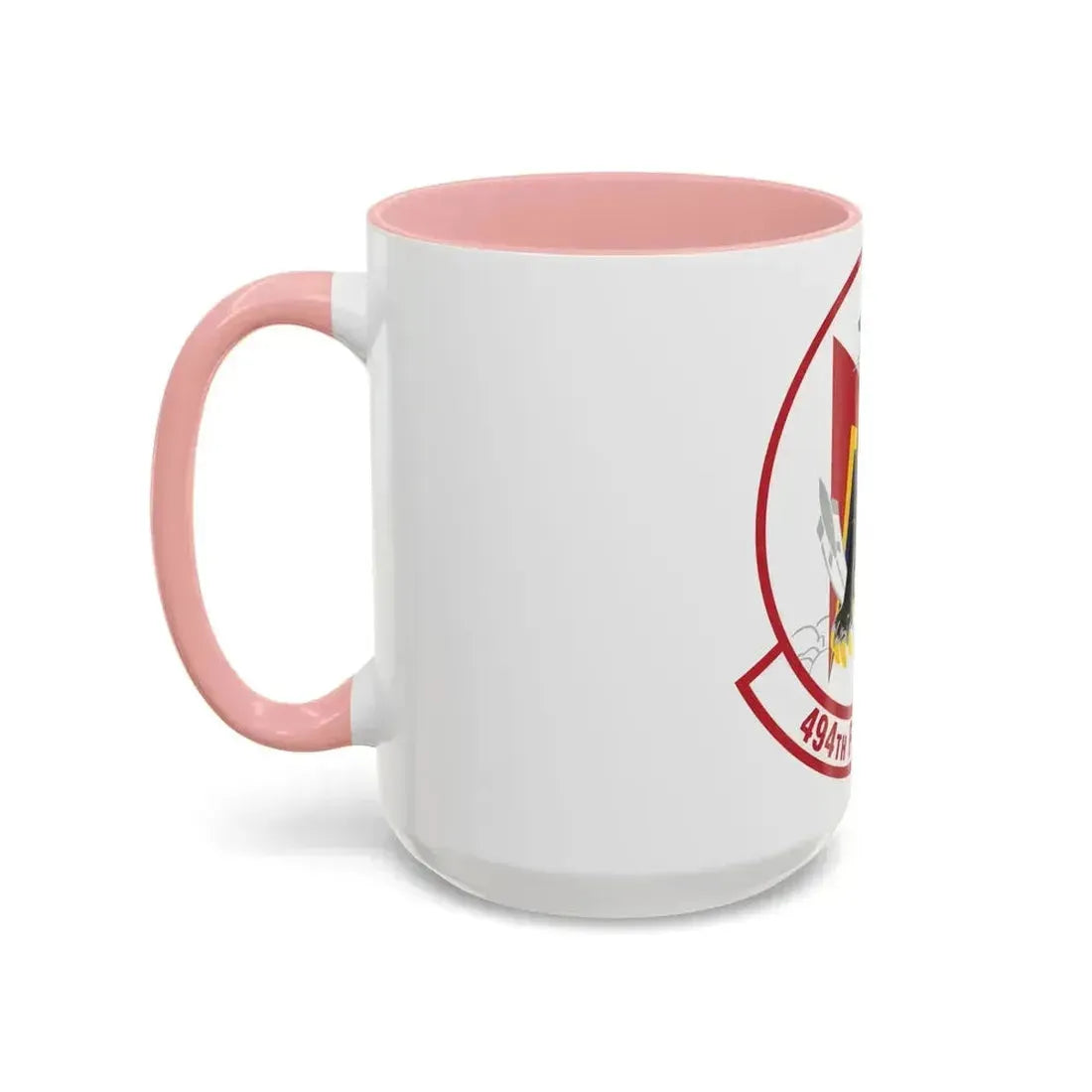 494th Fighter Squadron (U.S. Air Force) Accent Coffee Mug - Go Mug Yourself