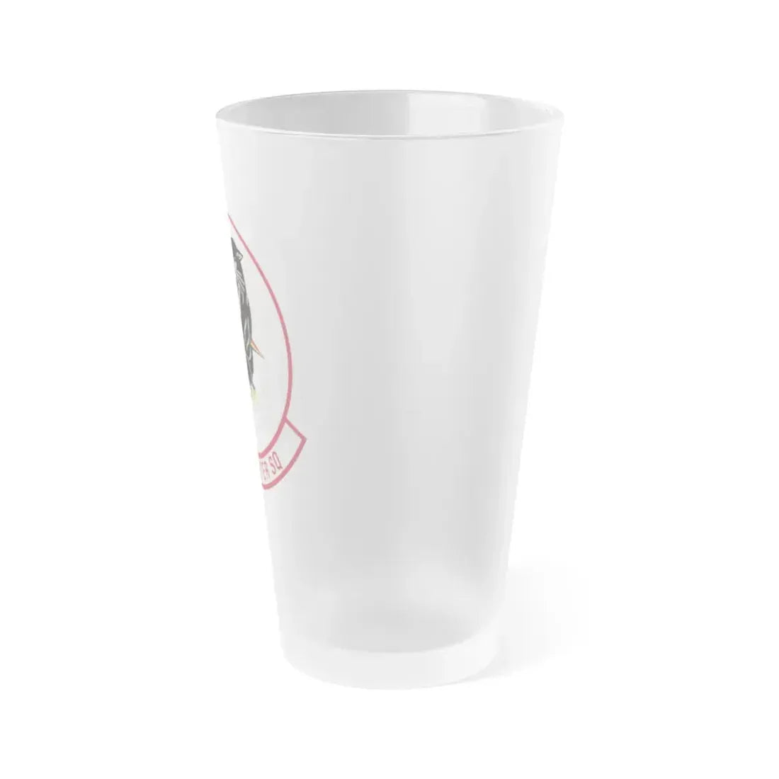 494th Fighter Squadron (U.S. Air Force) Frosted Pint Glass 16oz - Go Mug Yourself