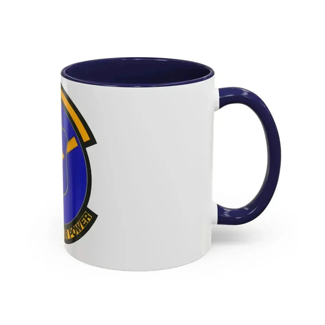 496 Air Base Sq USAFE (U.S. Air Force) Accent Coffee Mug - Go Mug Yourself