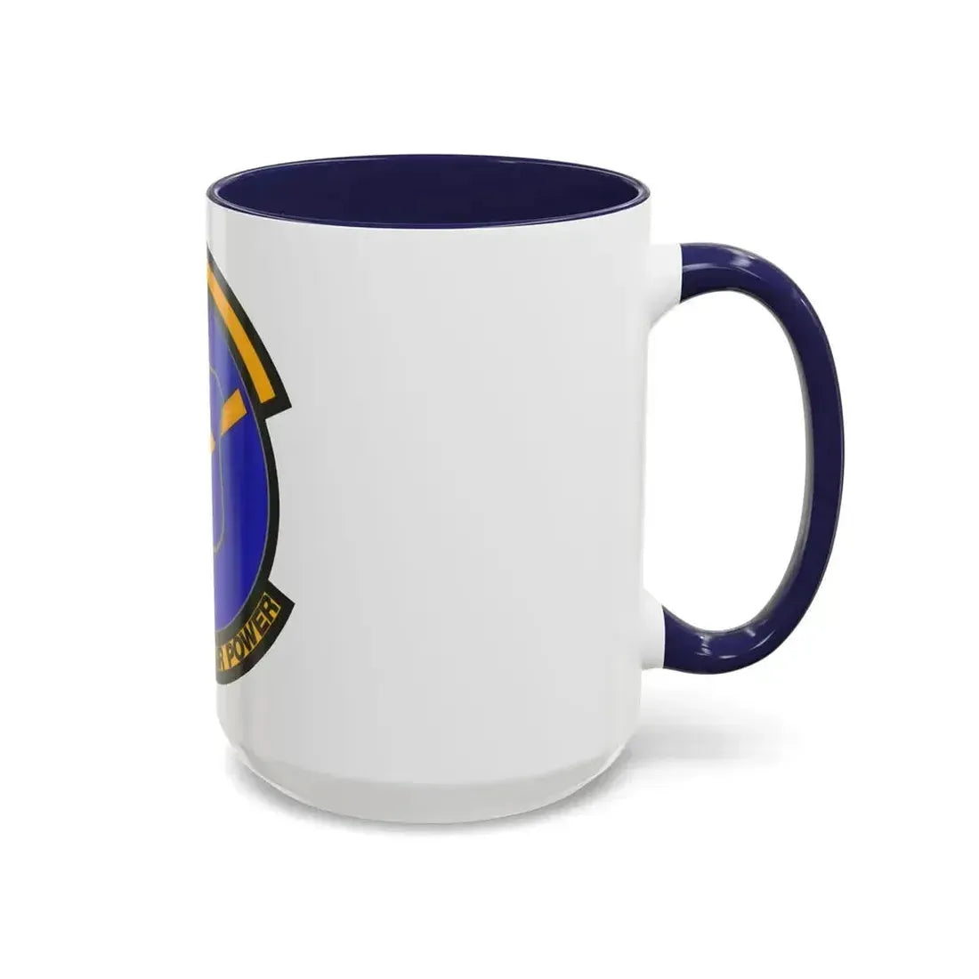 496 Air Base Sq USAFE (U.S. Air Force) Accent Coffee Mug - Go Mug Yourself