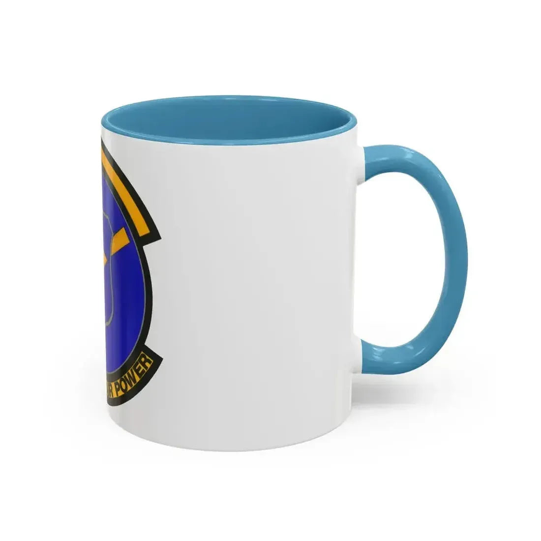 496 Air Base Sq USAFE (U.S. Air Force) Accent Coffee Mug - Go Mug Yourself