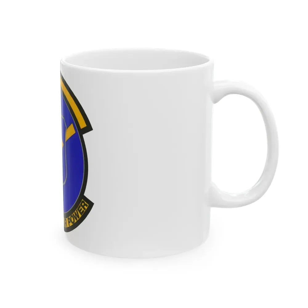 496 Air Base Sq USAFE (U.S. Air Force) White Coffee Mug - Go Mug Yourself