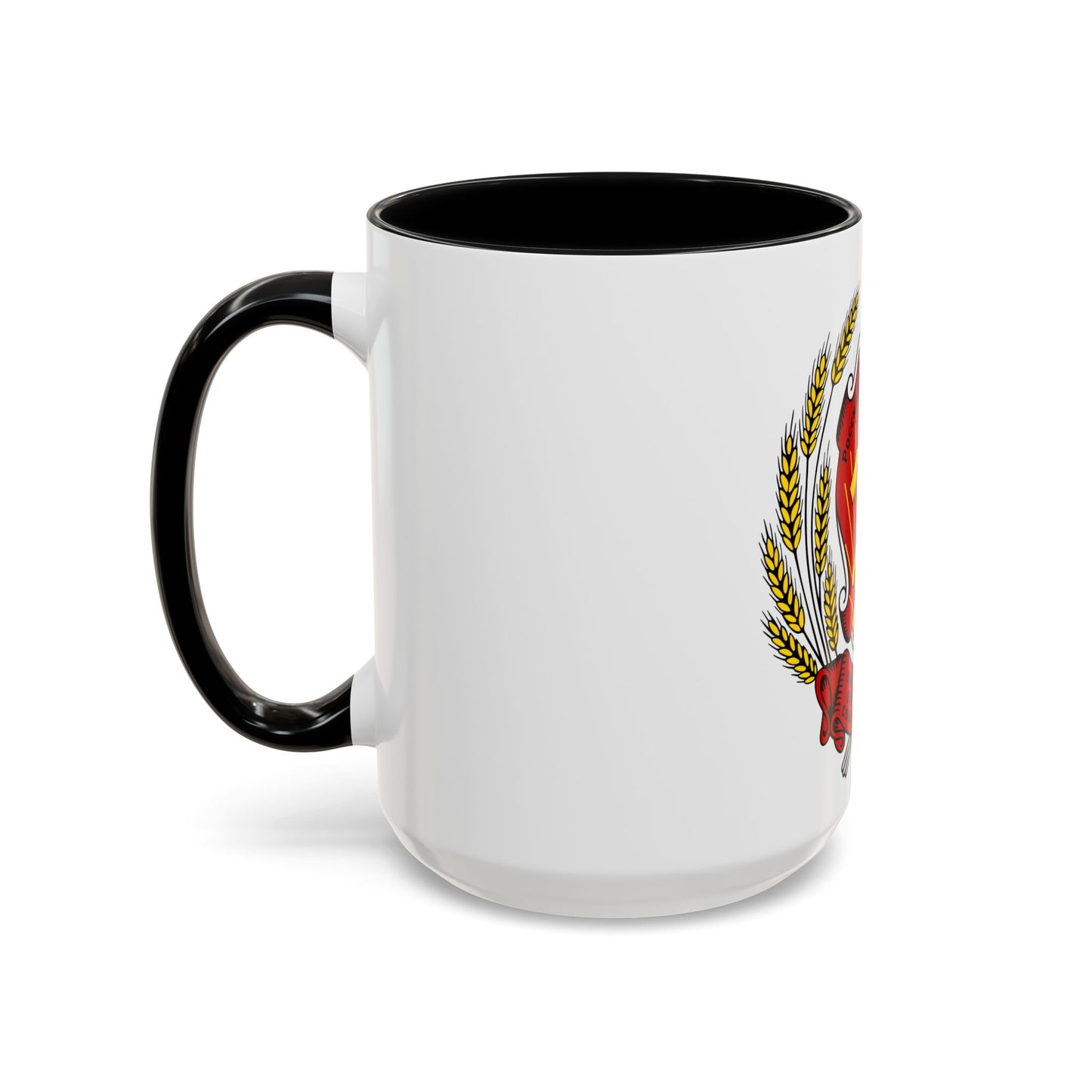 Coat of arms of the Russian Federation (1992-1993) - Accent Coffee Mug