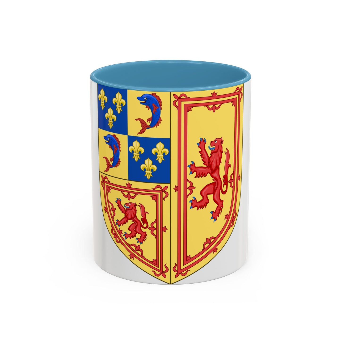 Royal Arms of the Kingdom of Scotland (1558-1559) - Accent Coffee Mug