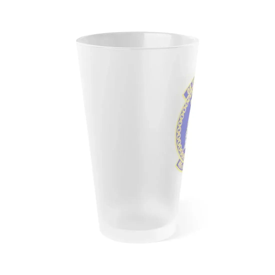 497 Operations Support Squadron ACC (U.S. Air Force) Frosted Pint Glass 16oz - Go Mug Yourself