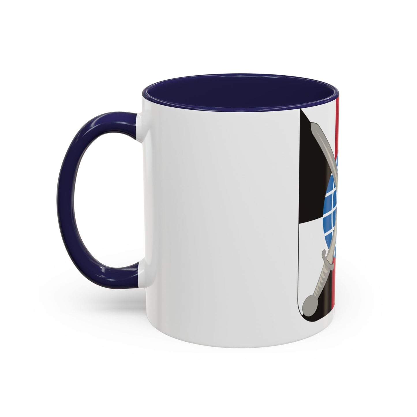 527 Military Intelligence Battalion 2 (U.S. Army) Accent Coffee Mug