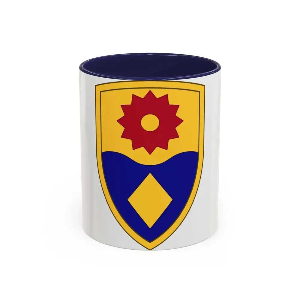 49th Military Police Brigade (U.S. Army) Accent Coffee Mug 11oz Navy - Go Mug Yourself