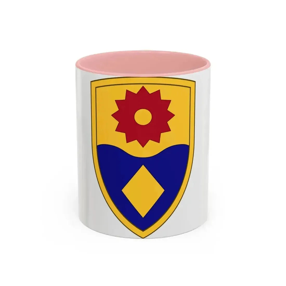 49th Military Police Brigade (U.S. Army) Accent Coffee Mug 11oz Pink - Go Mug Yourself