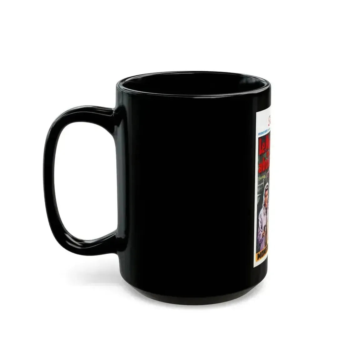 4D MAN (BELGIAN) 1959 Movie Poster - Black Coffee Mug - Go Mug Yourself