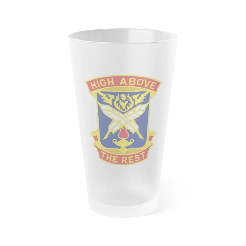 4TH ADJUTANT GENERAL BATTALION (U.S. Army) Frosted Pint Glass 16oz Default Title - Go Mug Yourself