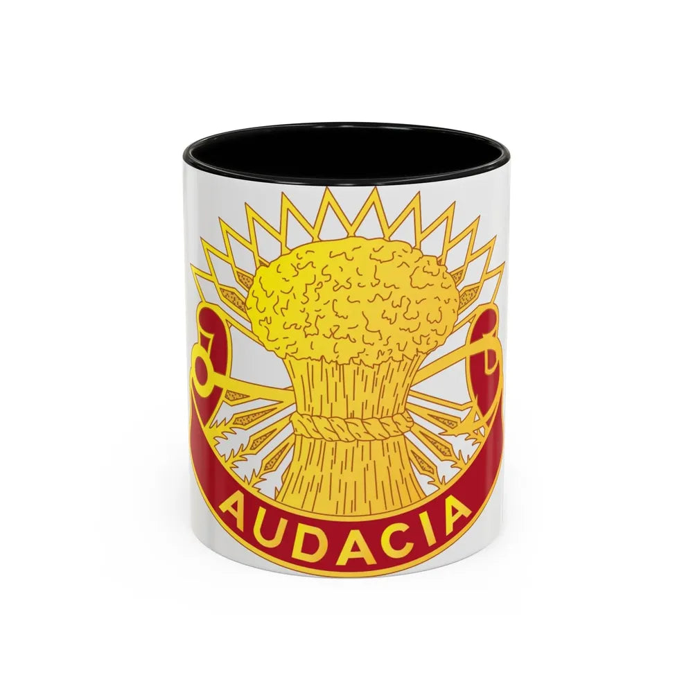 4th Air Defense Artillery Regiment (U.S. Army) Accent Coffee Mug 11oz Black - Go Mug Yourself