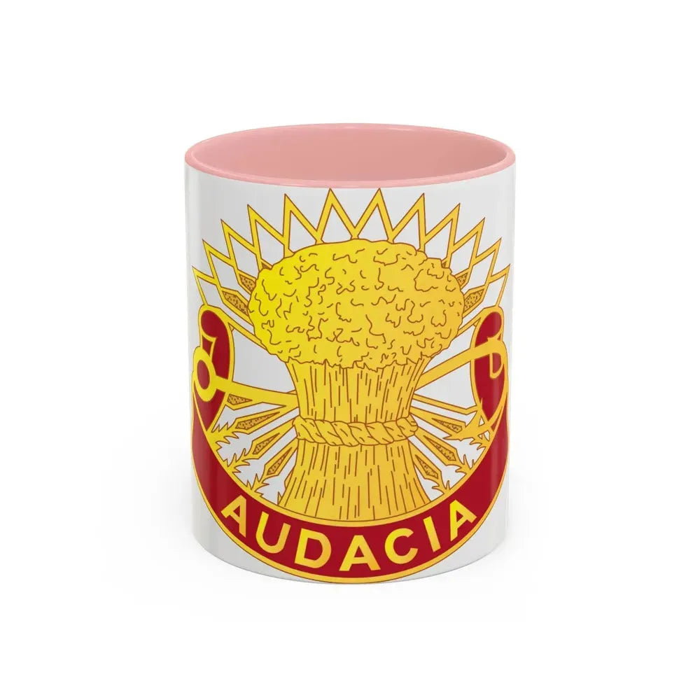 4th Air Defense Artillery Regiment (U.S. Army) Accent Coffee Mug 11oz Pink - Go Mug Yourself
