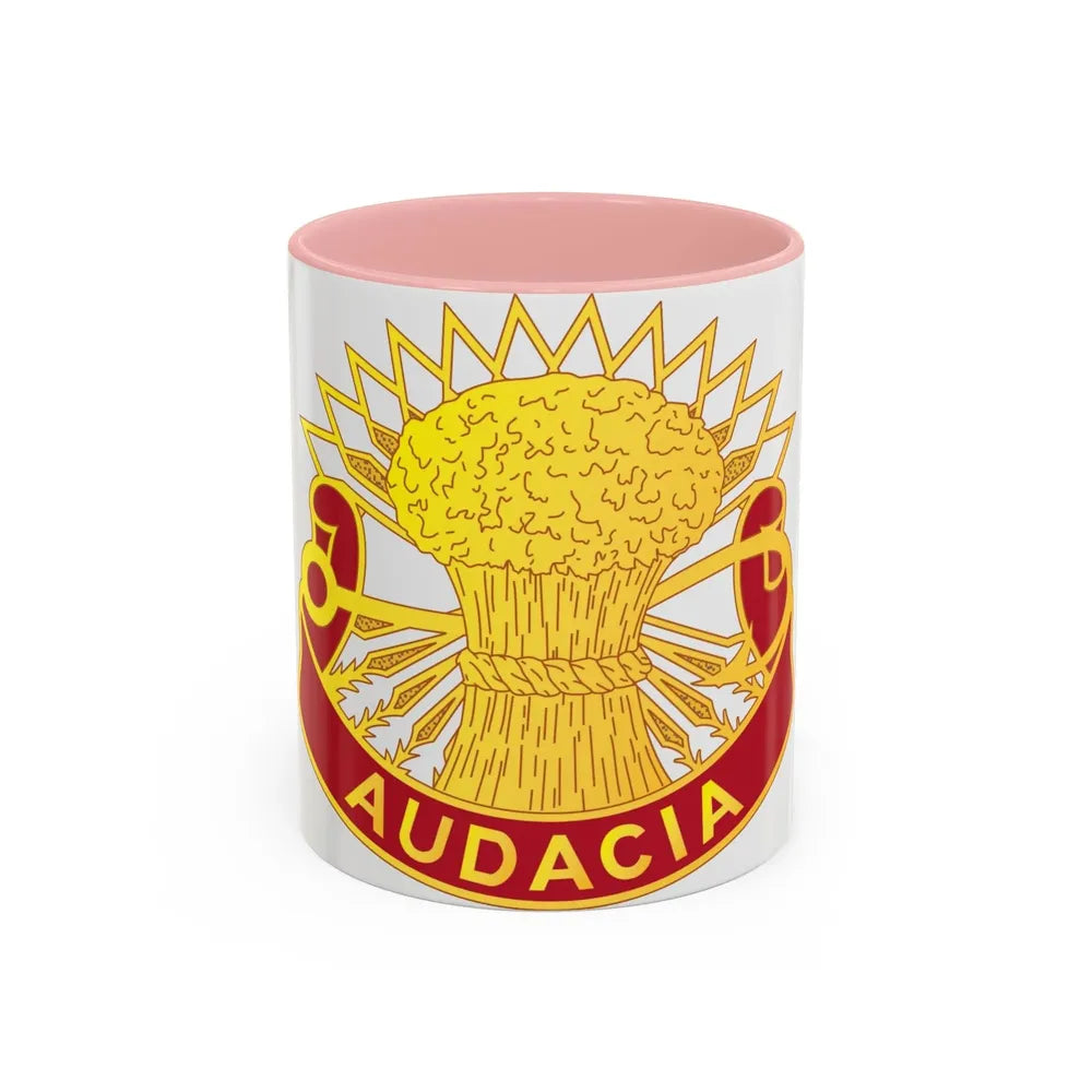 4th Air Defense Artillery Regiment (U.S. Army) Accent Coffee Mug 11oz Pink - Go Mug Yourself