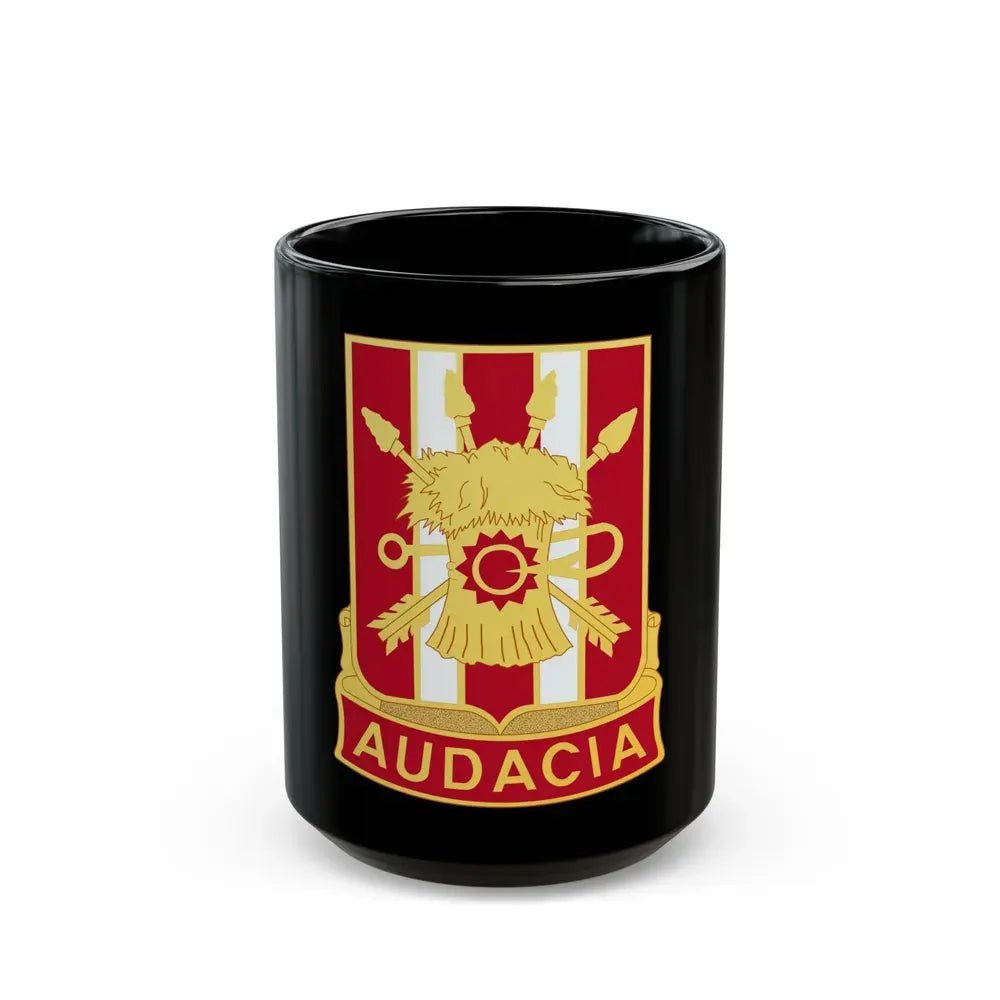 4th Artillery Regiment (U.S. Army) Black Coffee Mug 15oz - Go Mug Yourself