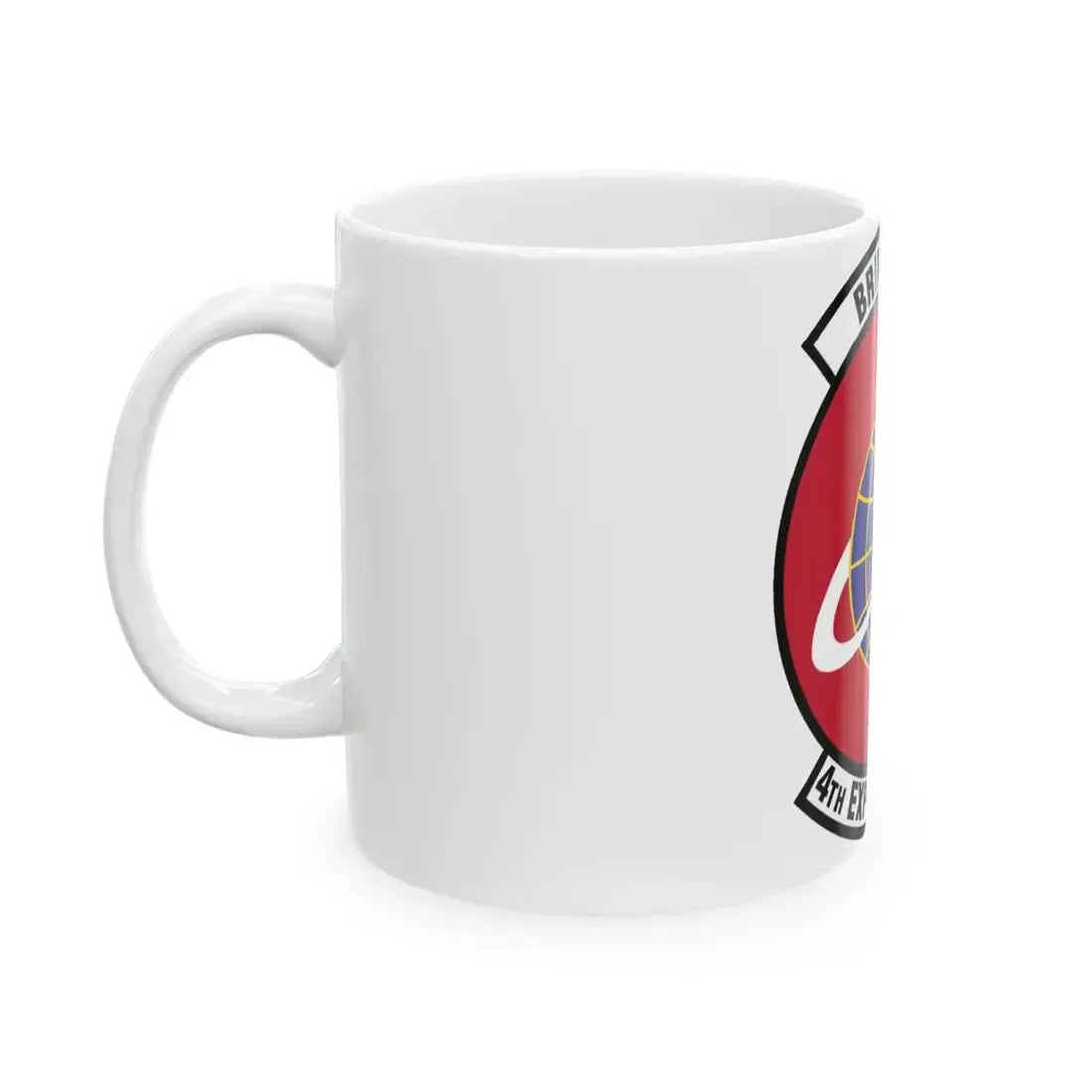 4th Expeditionary Air Mobility Squadron (U.S. Air Force) White Coffee Mug - Go Mug Yourself