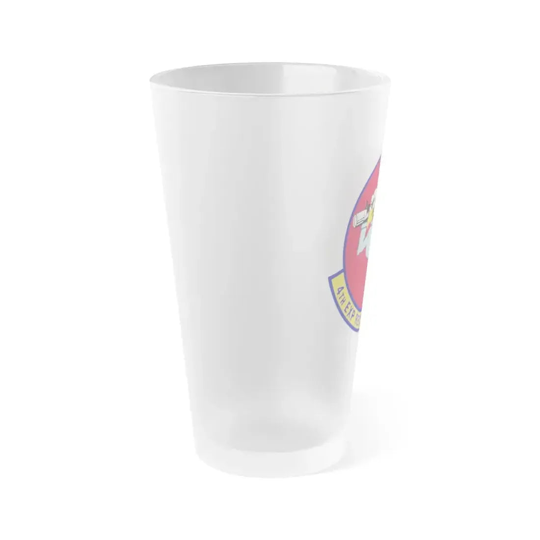 4th Expeditionary Reconnaissance Squadron (U.S. Air Force) Frosted Pint Glass 16oz - Go Mug Yourself