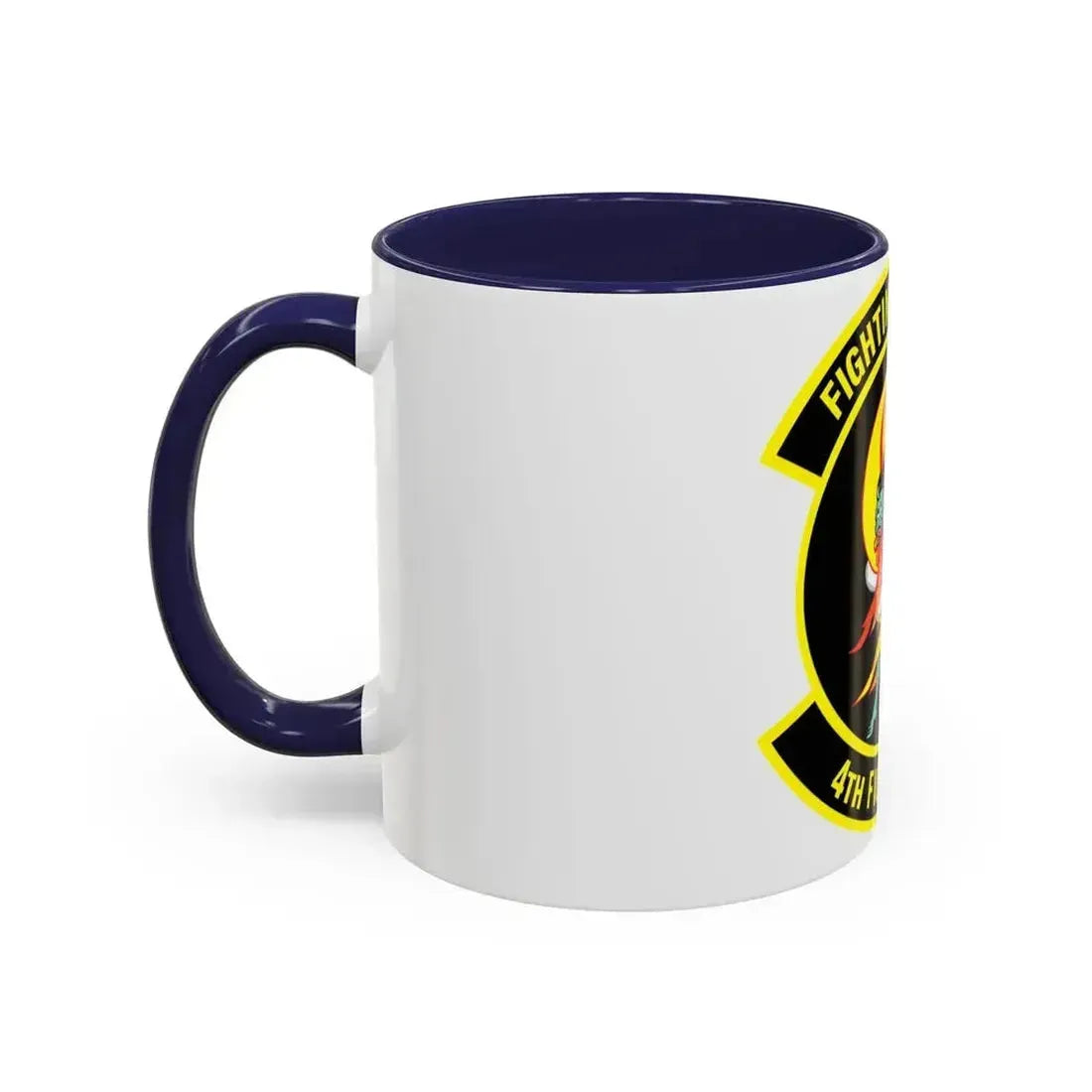 4th Fighter SQ Fightin' Fuujins (U.S. Air Force) Accent Coffee Mug - Go Mug Yourself