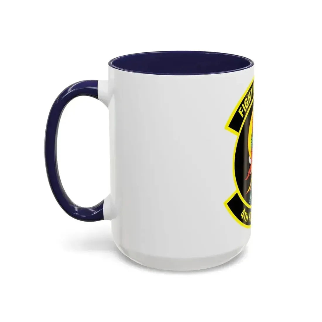 4th Fighter SQ Fightin' Fuujins (U.S. Air Force) Accent Coffee Mug - Go Mug Yourself