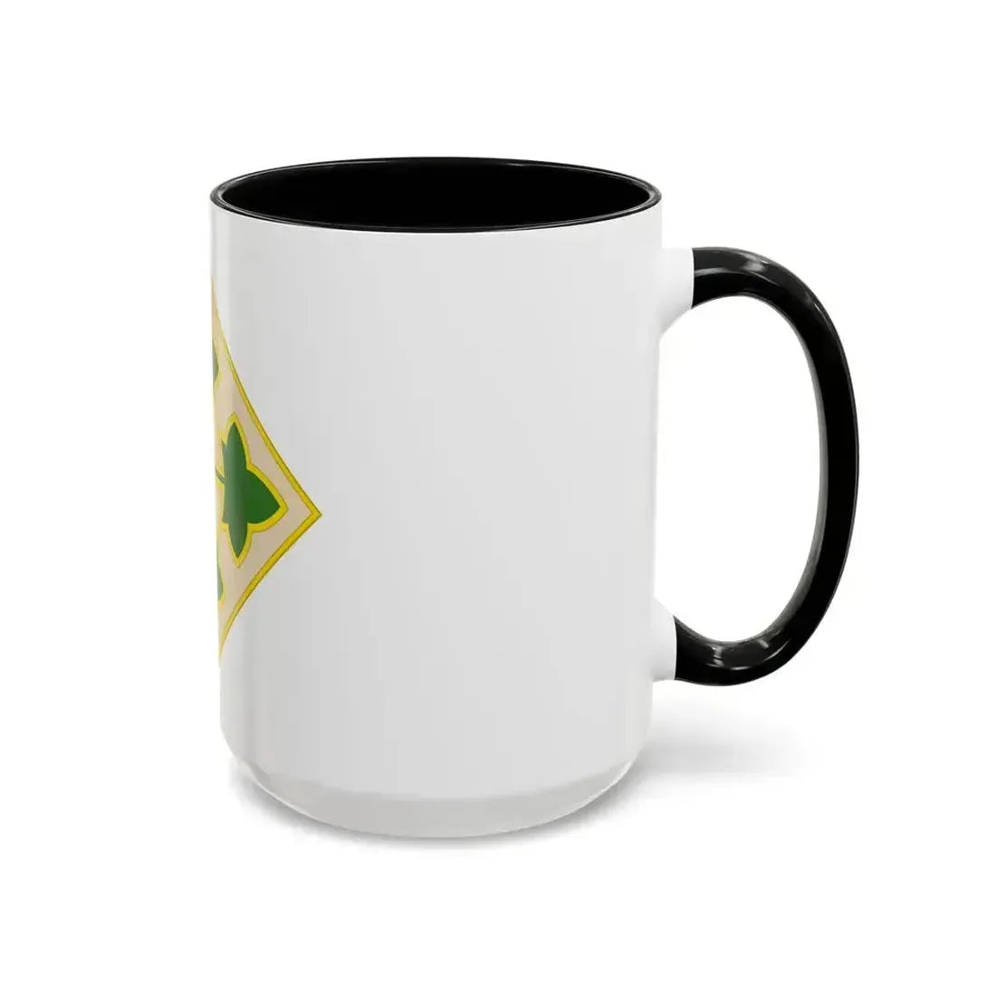 4th Infantry Division CSIB2 (U.S. Army) Accent Coffee Mug - Go Mug Yourself