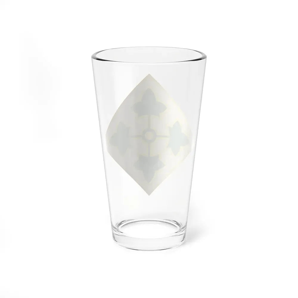 4th Infantry Division CSIB2 (U.S. Army) Pint Glass 16oz - Go Mug Yourself