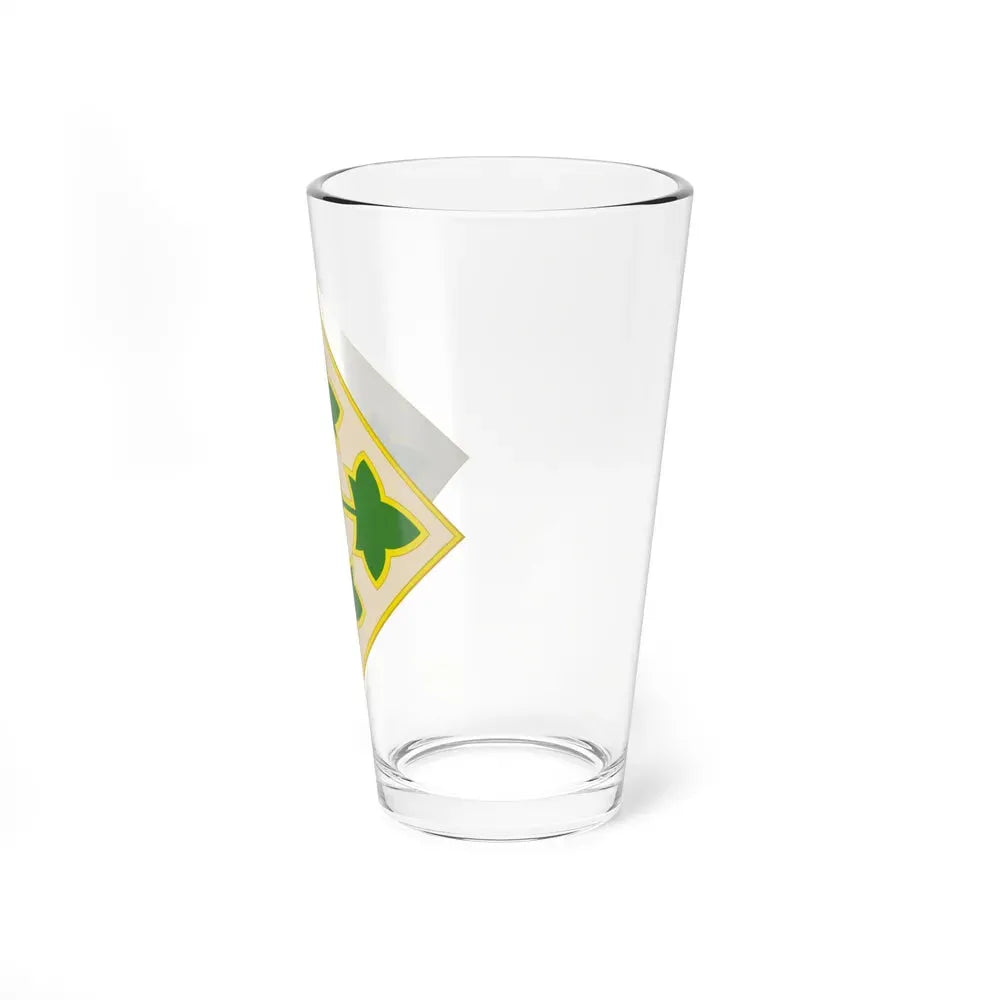 4th Infantry Division CSIB2 (U.S. Army) Pint Glass 16oz - Go Mug Yourself