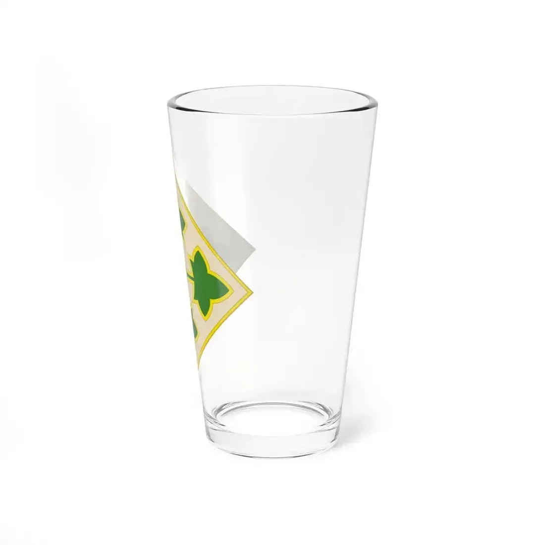 4th Infantry Division CSIB2 (U.S. Army) Pint Glass 16oz - Go Mug Yourself