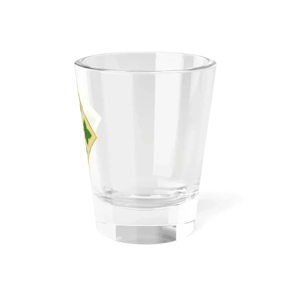 4th Infantry Division CSIB2 (U.S. Army) Shot Glass 1.5oz - Go Mug Yourself