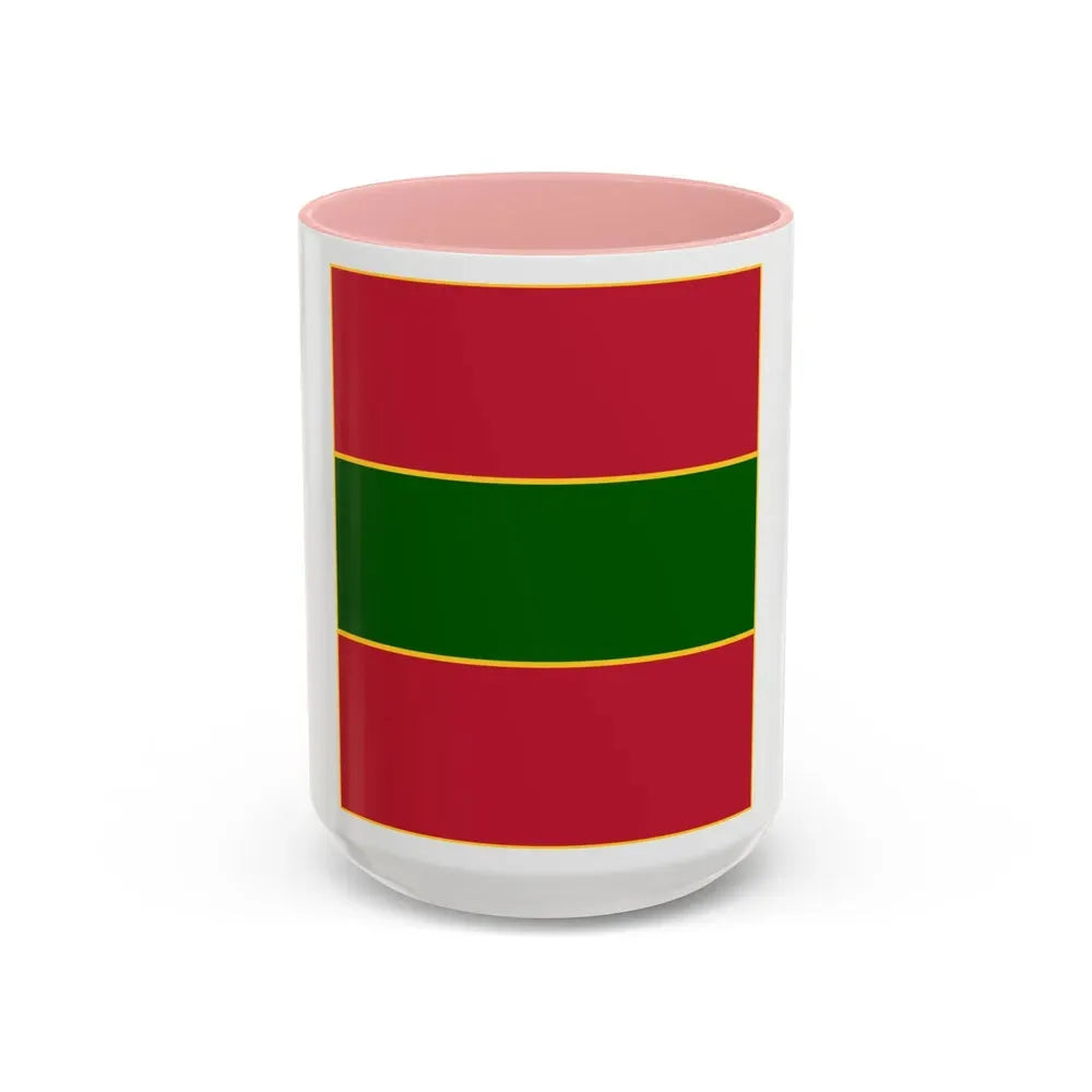 4th Infantry Regiment (U.S. Army) Accent Coffee Mug 15oz Pink - Go Mug Yourself