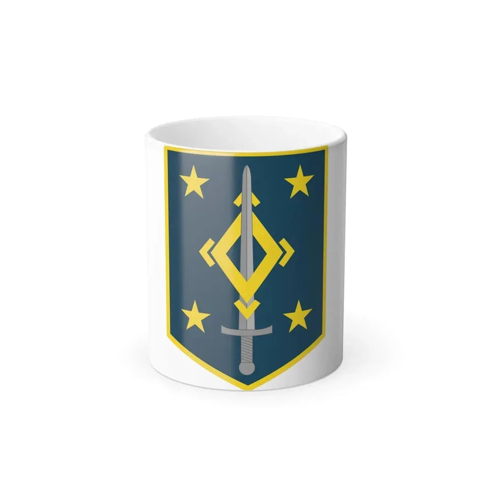 4th Maneuver Enhancement Brigade (U.S. Army) Color Changing Coffee Mug 11oz - Go Mug Yourself
