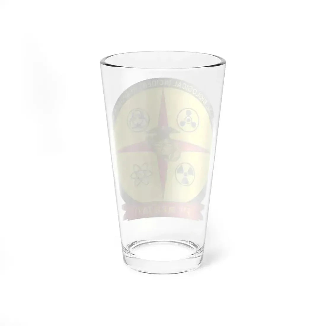4th Marine Expeditionary Brigade Antiterrorism Chemical Biological Incident Response Force MEB AT CBIRF (USMC) Pint Glass 16oz - Go Mug Yourself