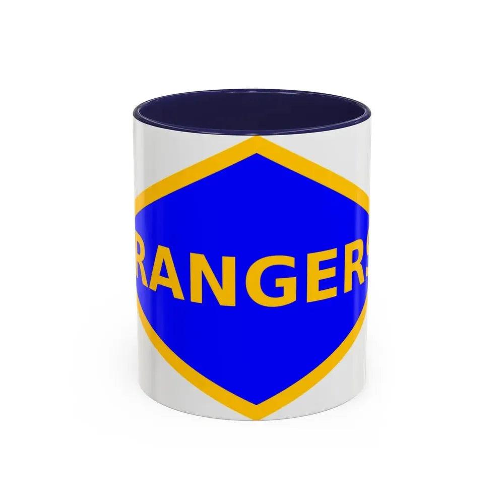 4th Ranger Battalion (U.S. Army) Accent Coffee Mug 11oz Navy - Go Mug Yourself