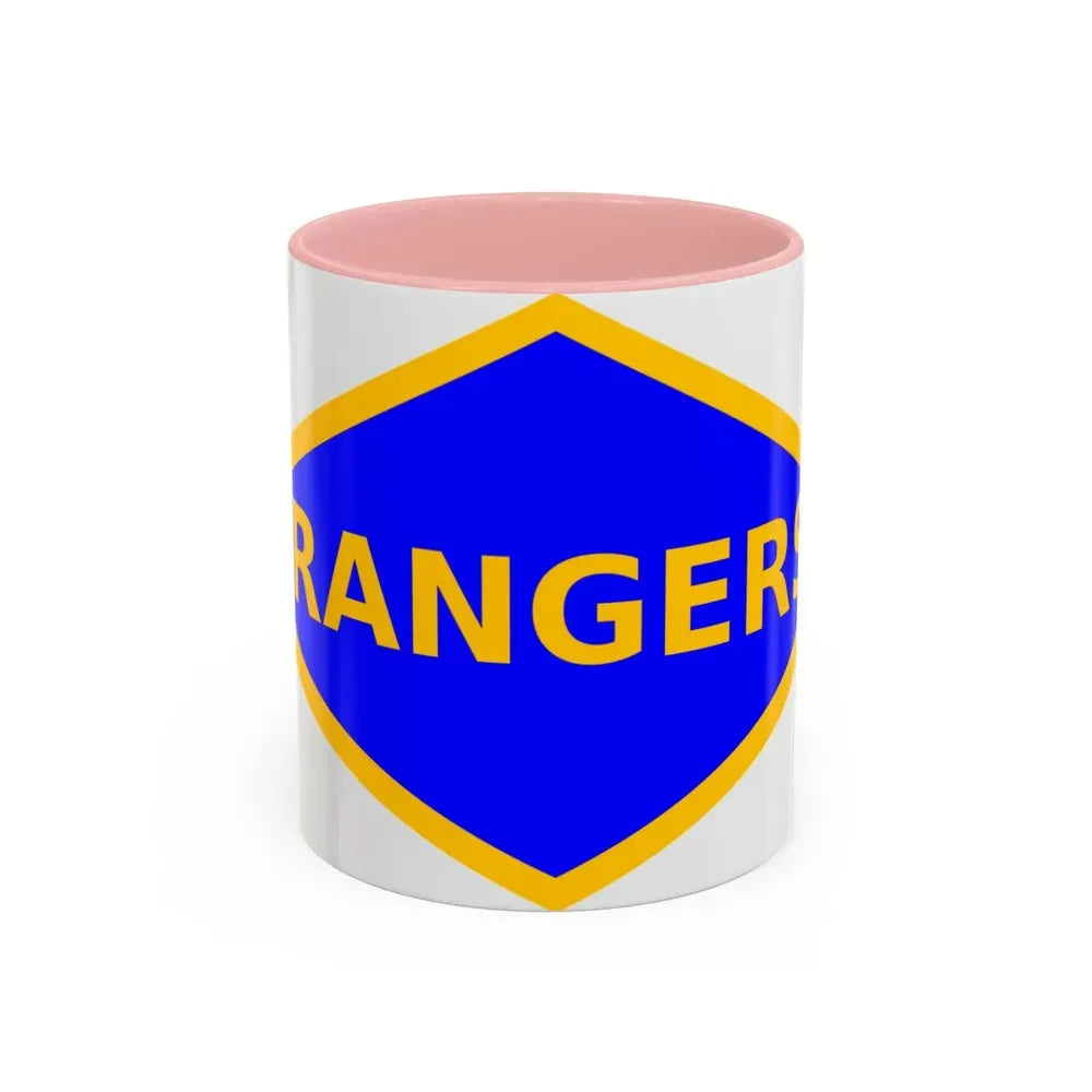 4th Ranger Battalion (U.S. Army) Accent Coffee Mug 11oz Pink - Go Mug Yourself
