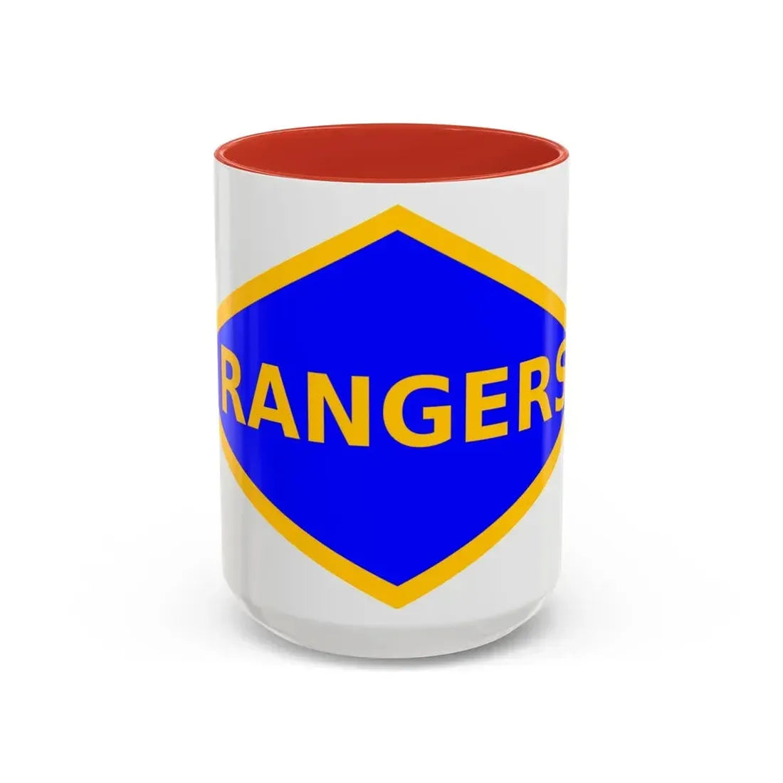4th Ranger Battalion (U.S. Army) Accent Coffee Mug 15oz Red - Go Mug Yourself