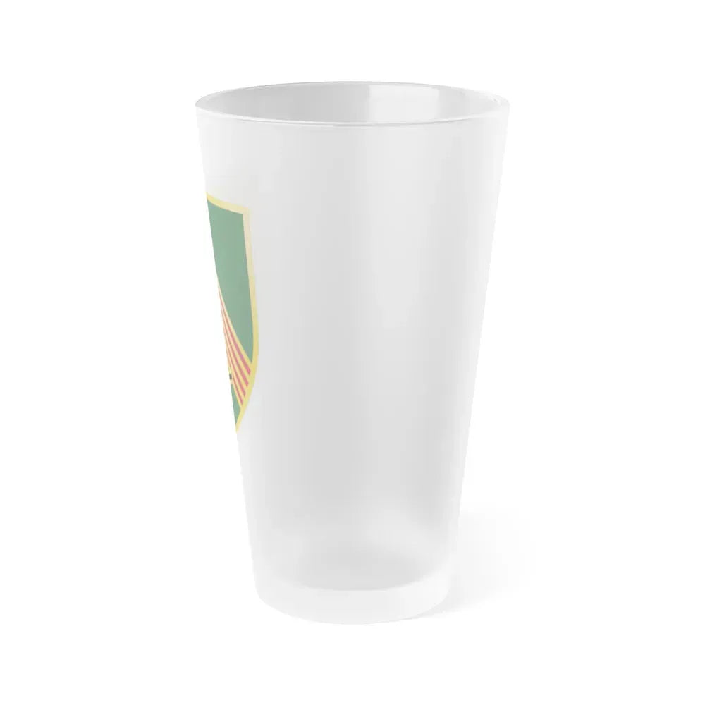4th Security Force Assistance Brigade (U.S. Army) Frosted Pint Glass 16oz - Go Mug Yourself