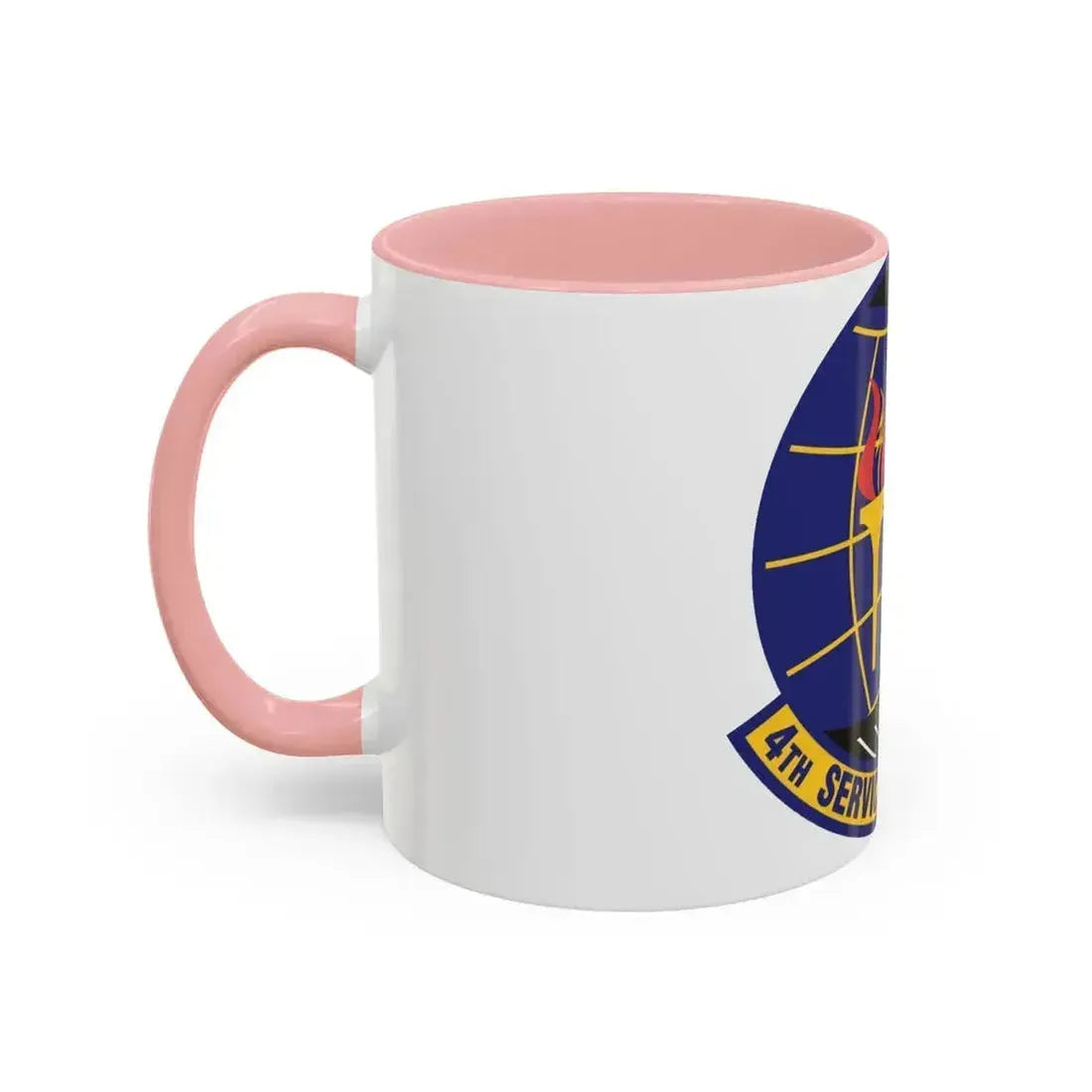 4th Services Squadron (U.S. Air Force) Accent Coffee Mug - Go Mug Yourself
