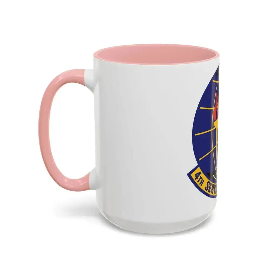 4th Services Squadron (U.S. Air Force) Accent Coffee Mug - Go Mug Yourself
