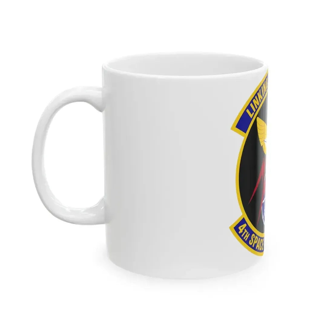 4th Space Operations Squadron (U.S. Air Force) White Coffee Mug - Go Mug Yourself