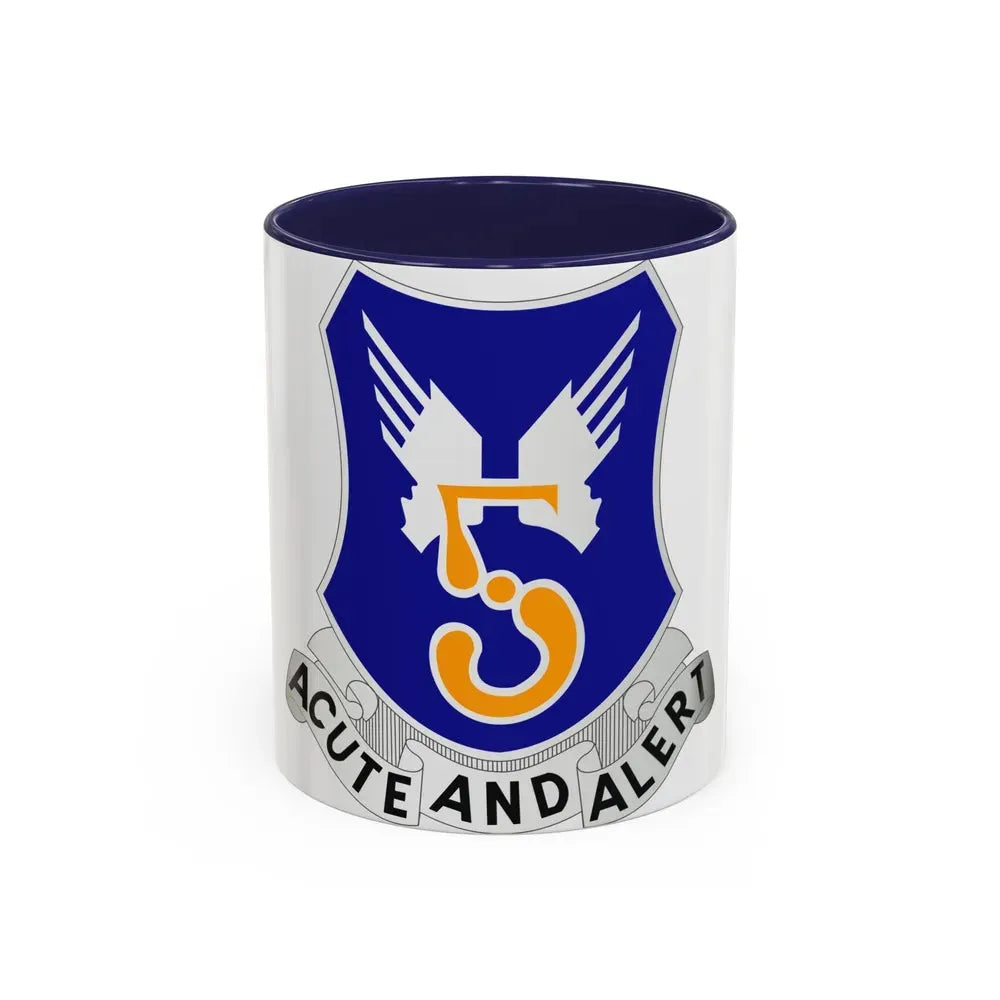 5 Aviation Regiment (U.S. Army) Accent Coffee Mug 11oz Navy - Go Mug Yourself