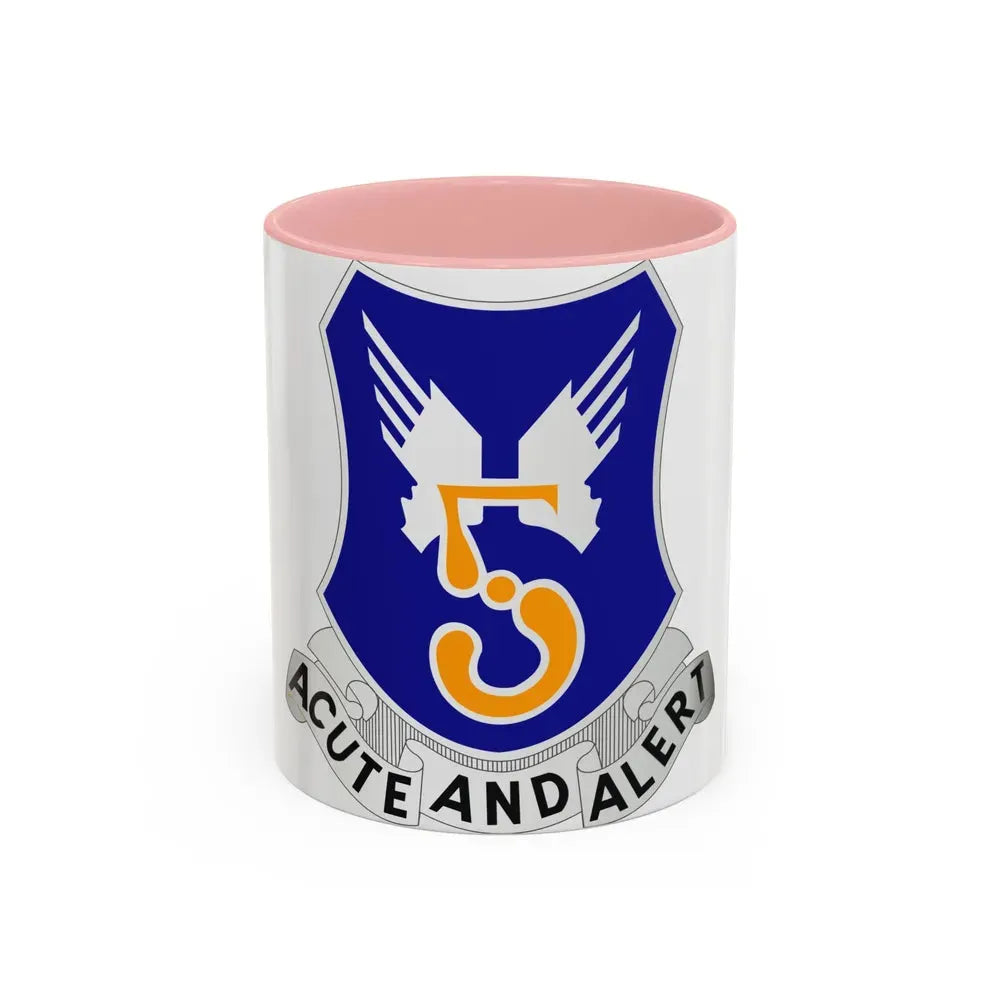 5 Aviation Regiment (U.S. Army) Accent Coffee Mug 11oz Pink - Go Mug Yourself