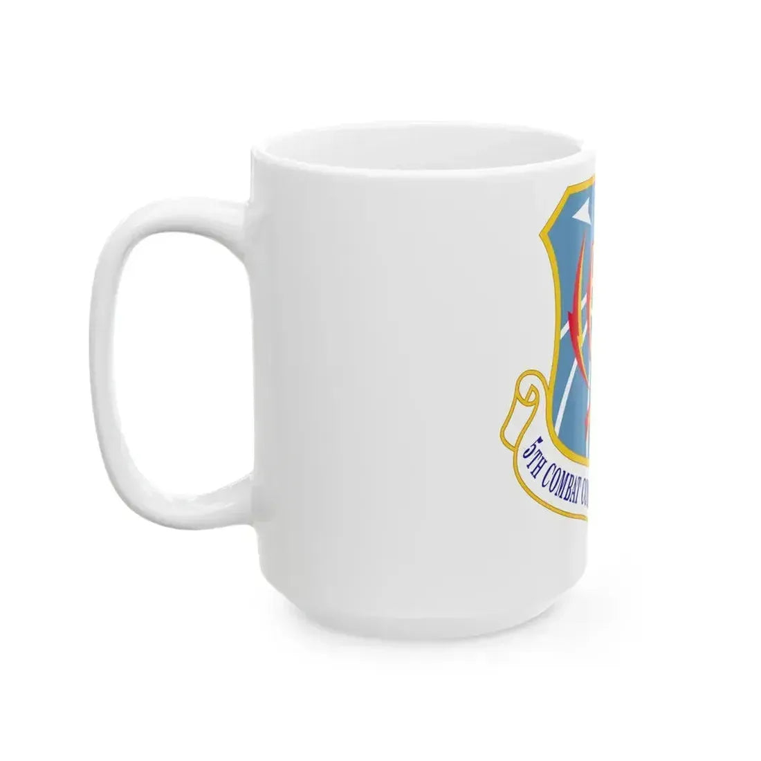 5 Combat Communications Group ACC (U.S. Air Force) White Coffee Mug - Go Mug Yourself